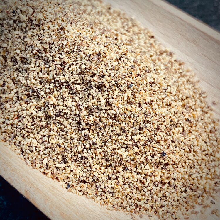 Pfeffer, weiß, doppelt-griffig gemahlen, 250g