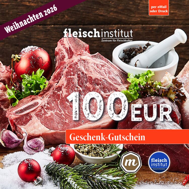 Einkaufsgutschein "Festtage" im Wert von 100 Euro