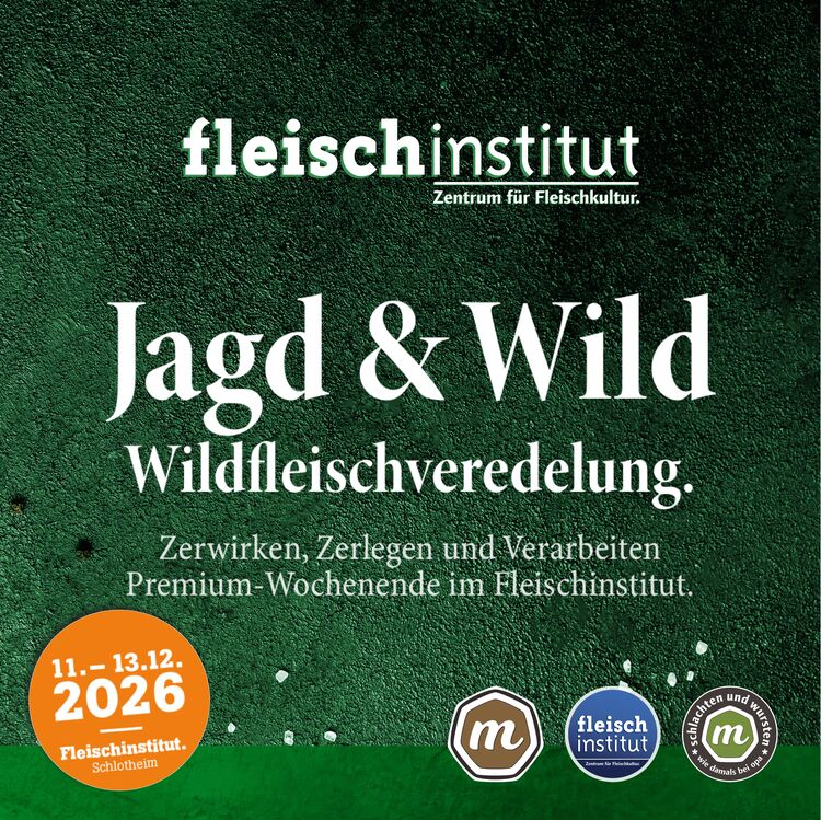 Jagd & Wild PREMiUM | Wildfleischveredelung für Fortgeschrittene.