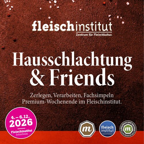 Hausschlachtung & FRiENDS // PREMiUM | Wurstherstellung für Fortgeschrittene.